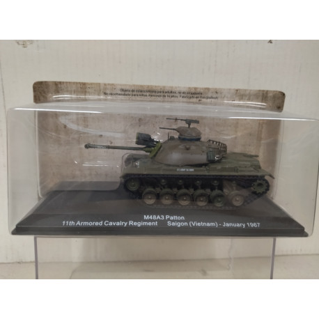 M48 A3 PATTON 1967 11th ARM CAVALRY REG VIETNAM 1:72 SALVAT IXO
