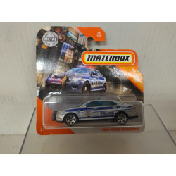 FORD POLICE INTERCEPTOR SKY BLUE 1:64 MATCHBOX