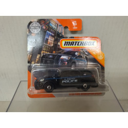 FORD INTERCEPTOR UTILITY 2016 POLICE 1:64 MATCHBOX