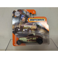 FORD 1933 COUPE FLAMES 166 1:64 MATCHBOX