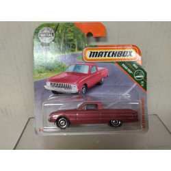 FORD RANCHERO 1961 RED/ROSE 1:64 MATCHBOX