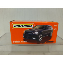 DODGE DURANGO 2018 1:64 MATCHBOX BOX