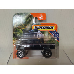 DODGE D-200 1968 PICKUP BLACK 1:64 MATCHBOX