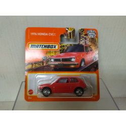 HONDA CIVIC 1976 MK.I CVCC RED 1:64 MATCHBOX