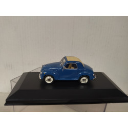FIAT 500C 1949 TOPOLINO NUESTROS QUERIDOS COCHES 1:43 ALTAYA IXO CAJA NO ORIGINAL