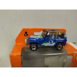 JEEP WRANGLER 1998 BLUE 9 1:64 MATCHBOX