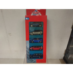 MINI COOPER + FORD + PEUGEOT +RANGE ROVER 1:64 FASTLANE REALTOY