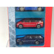 MINI COOPER + FORD + PEUGEOT +RANGE ROVER 1:64 FASTLANE REALTOY