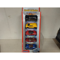MERCEDES-BENZ + LAMBORGHINI + ALFA + JAGUAR SPECIAL GIFT 1:64 WELLY