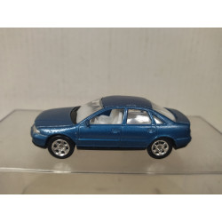 AUDI A4 BLUE 1:60/apx 1:64 WELLY NO BOX PINTURA MAL
