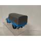 OPEL BLITZ 1955 1,75t CANVAS BLUE 1:43 MINICHAMPS NO BOX/DEFECT RETRO