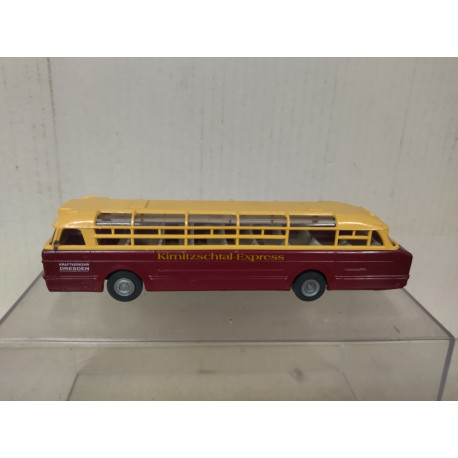 IKARUS 55 AUTOBUS KIRNITZSCHTAL-EXPRESS 1:87 H0 SES NO BOX