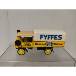 YORSHIRE STEAM WAGON 1917 FYFFES 1:61 MATCHBOX YESTERYEAR Y-8 NO BOX