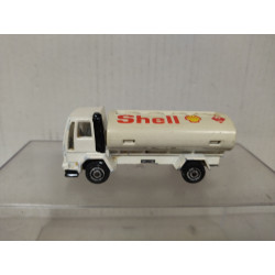 FORD CAMION/TRUCK TANKER SHELL WHITE 1:100/apx 1:64 MAJORETTE NO BOX