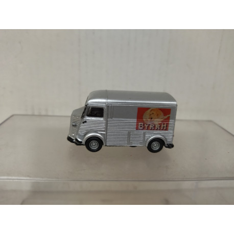 CITROEN TYPE H SILVER 1:87 H0 PRALINE NO BOX