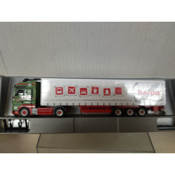 MAN TGX XXL GARDINENPLAN 1:87 H0 HERPA