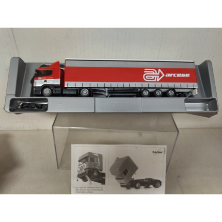 SCANIA R04 LOWLINER-SZ ARCESE 1:87 H0 HERPA