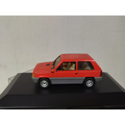 SEAT PANDA 1980 RED 1:43 ALTAYA IXO DEFECT/RETRO CAJA NO ORIGINAL