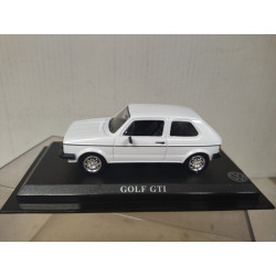 VOLKSWAGEN GOLF 1 GTi WHITE 1:43 DelPRADO BLISTER OPEN