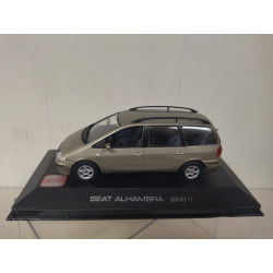 SEAT ALHAMBRA 2001 GREY 1:43 ALTAYA IXO