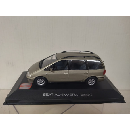SEAT ALHAMBRA 2001 GREY 1:43 ALTAYA IXO