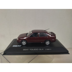 SEAT TOLEDO 1991 GLX DARK RED 1:43 ALTAYA IXO