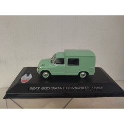 SIATA FORMICHETA 1963 VERDE SEAT 600 1:43 ALTAYA IXO
