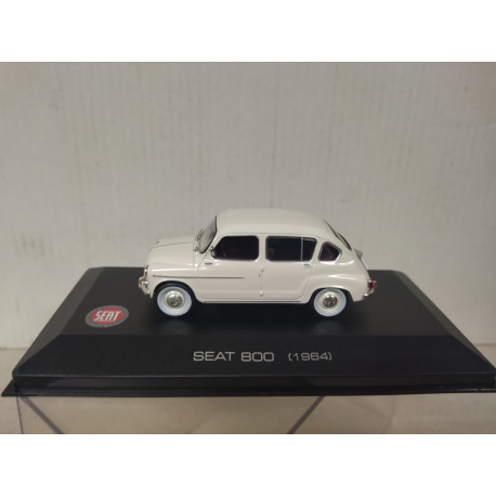 SEAT 800 1964 BLANCO 1:43 ALTAYA IXO