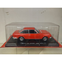 SEAT 124 SPORT 1600 1971 ROJO 1:43 SALVAT IXO
