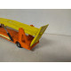 DAF CAR TRANSPORTER YELLOW 1:66/apx 1:64 MATCHBOX K-11 KING SIZE