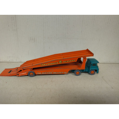 GUY WARRIOR CAR TRANSPORTER BLUE 1:73/apx 1:64 MATCHBOX K-8 KING SIZE