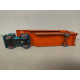 GUY WARRIOR CAR TRANSPORTER BLUE 1:73/apx 1:64 MATCHBOX K-8 KING SIZE