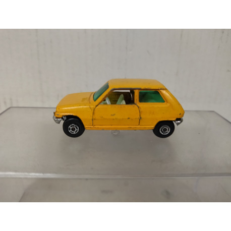 RENAULT 5 NARANJA (3) 1:64 GUISVAL VINTAGE ORIGINAL NO BOX