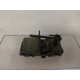 JEEP WILLYS MILITAR CON CAÑON Y FIGURA 1:64 GUISVAL NO BOX