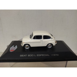 SEAT 600 L 1972 ESPECIAL BLANCO 1:43 ALTAYA IXO
