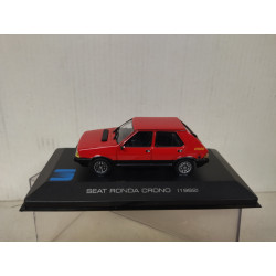 SEAT RONDA 1982 CRONO ROJO 1:43 ALTAYA IXO