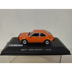 SEAT 1200 SPORT 1975 NARANJA 1:43 ALTAYA IXO