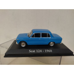 SEAT 124 1968 AZUL 1:43 RBA IXO HARD BOX