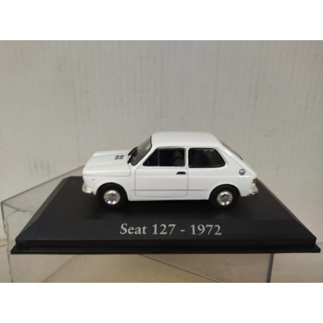 SEAT 127 WHITE/BLANCO 1972 1:43 RBA IXO