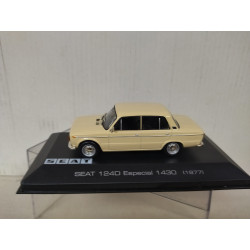 SEAT 124 D ESPECIAL 1430 1977 BEIGE 1:43 ALTAYA IXO
