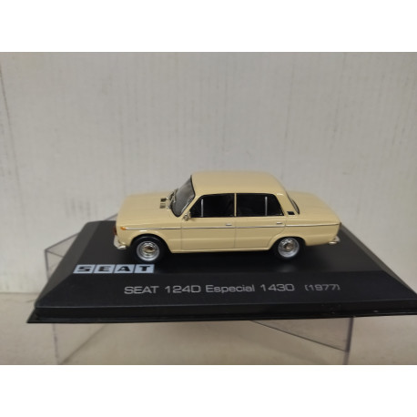 SEAT 124 D ESPECIAL 1430 1977 BEIGE 1:43 ALTAYA IXO