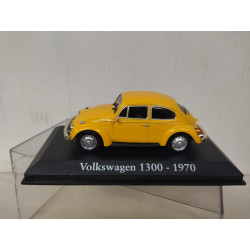 VOLKSWAGEN 1300 BEETLE/KAFER/COX 1970 YELLOW 1:43 RBA IXO HARD BOX