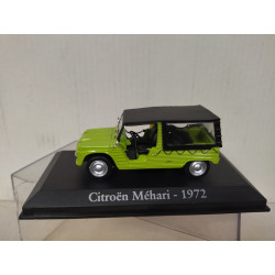 CITROEN MEHARI 1972 GREEN 1:43 RBA IXO HARD BOX