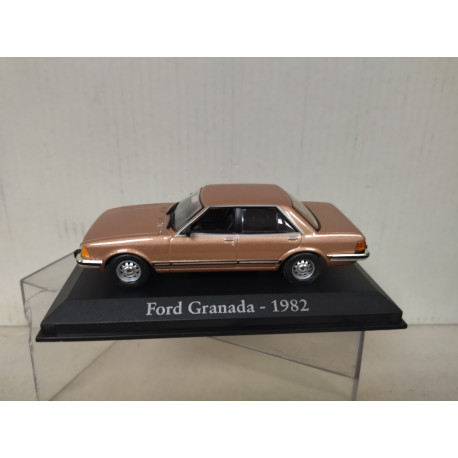 FORD GRANADA 1982 2.8i GHIA GOLD 1:43 RBA IXO HARD BOX
