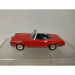 MERCEDES-BENZ W113 230 SL 1963 PAGODA RED 1:43 DESCONOCIDO NO BOX