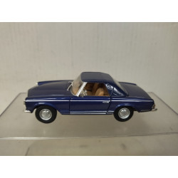 MERCEDES-BENZ W113 280 SL 1963 ROADSTER CLOSED BLUE 1:43 HONGWELL NO BOX