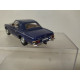 MERCEDES-BENZ W113 280 SL 1963 ROADSTER CLOSED BLUE 1:43 HONGWELL NO BOX