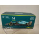 ASTON MARTIN AMR23 FERNANDO ALONSO n14 + CASCO FORMULA F1 1:43 BBURAGO