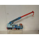 HERCULES MOBILE CRANE BLUE SUPER KINGS K-12 1:55/apx 1:64 MATCHBOX NO BOX