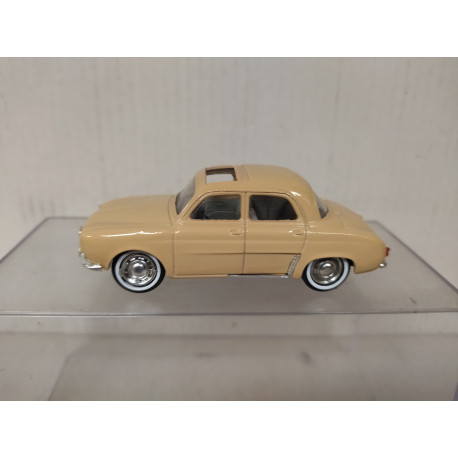 RENAULT DAUPHINE 1961 BEIGE TOIT OUVRANT 1:43 SOLIDO 4542 NO BOX